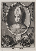 KG 11737
<br/>
Portret paus Johannes XXIII
<br/>
<em>Picart, Bernard (1673-1733)</em>